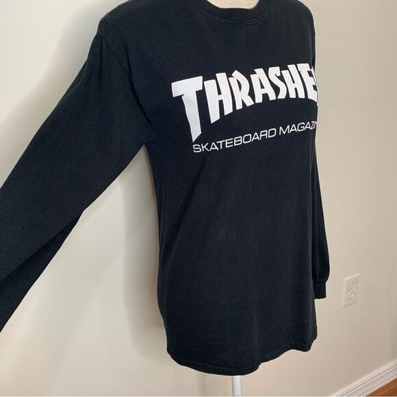 Thrasher Skateboard Magazine Long Sleeve Tee Shirt Small - Picture 3 of 9